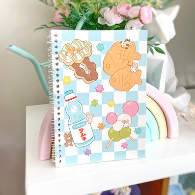 Japanese Snacks Sticker Book