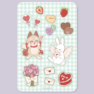 Valentine's Stickers