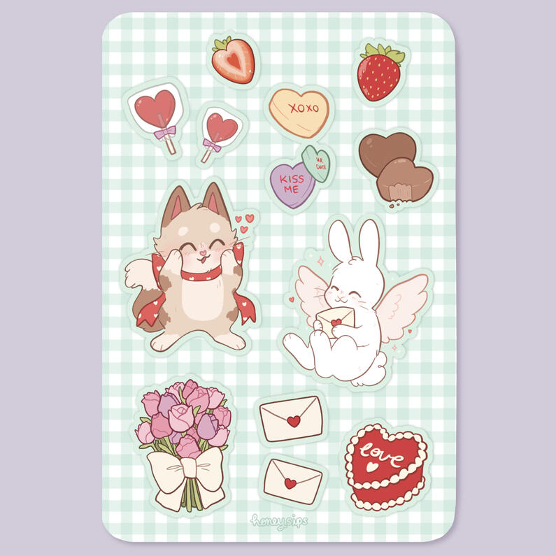 Valentine's Stickers Valentine's Stickers